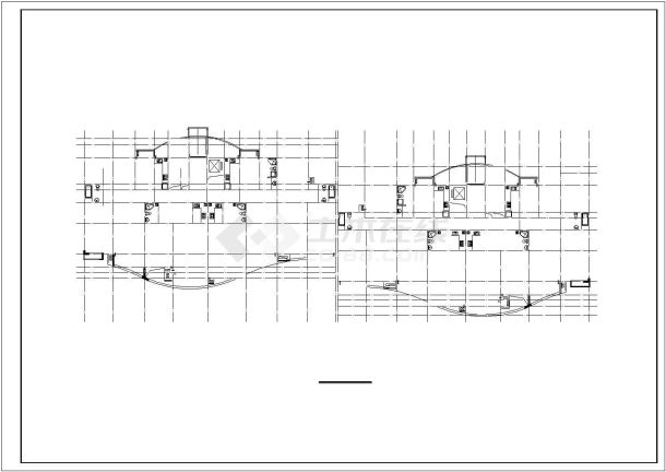 某小区小高层住宅楼建筑施工设计CAD图纸-图一