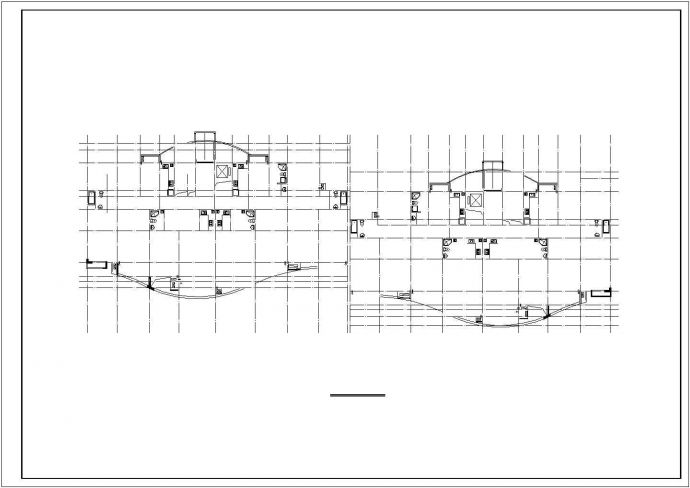 某小区小高层住宅楼建筑施工设计CAD图纸_图1