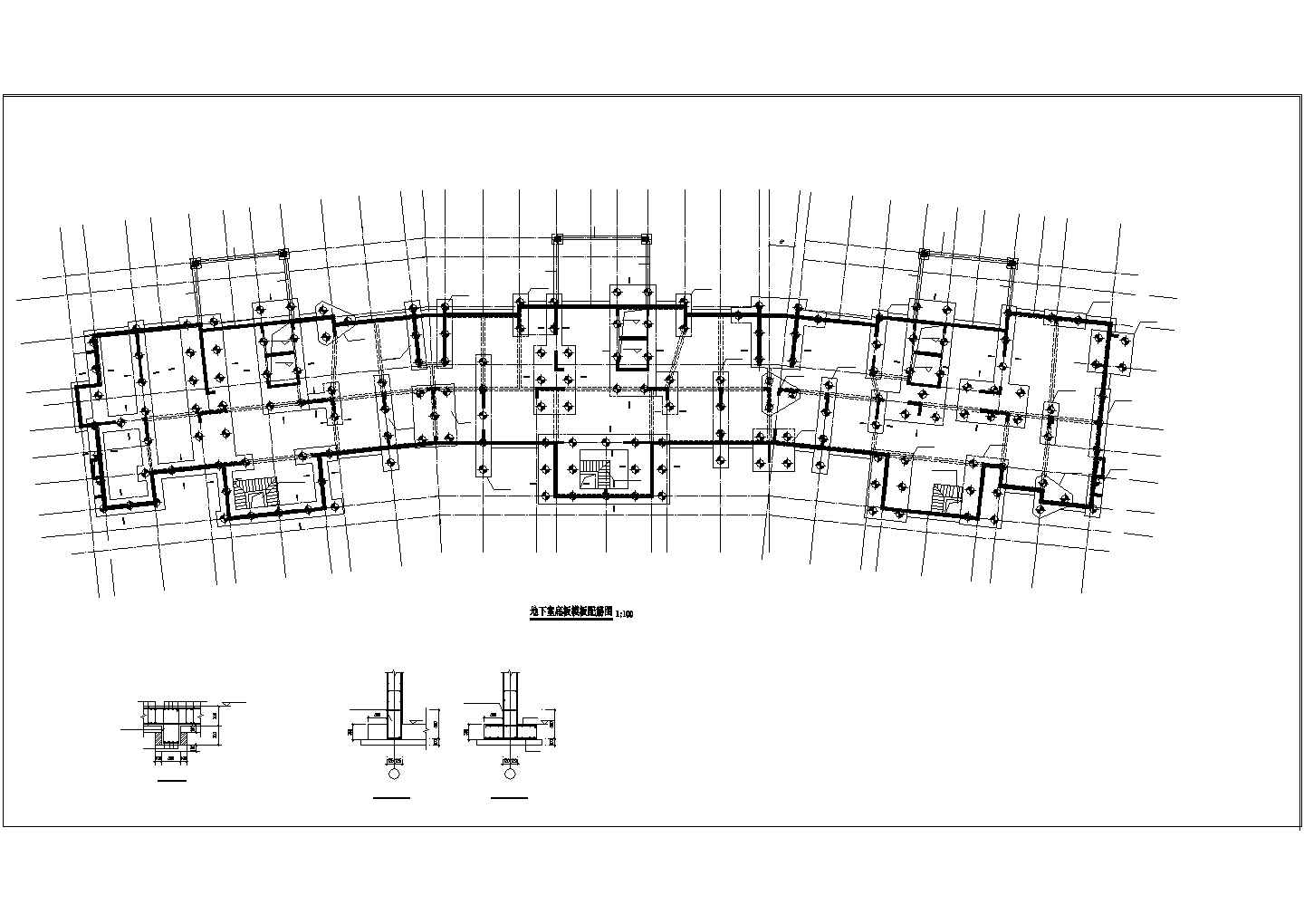 某高层剪力墙结构(含桩基)结构设计图