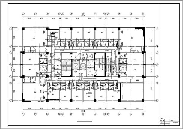 大酒店通风空调施工CAD参考图-图二