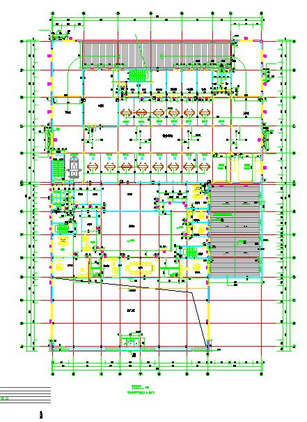 大众4S店建筑施工图（一万平米）-图二