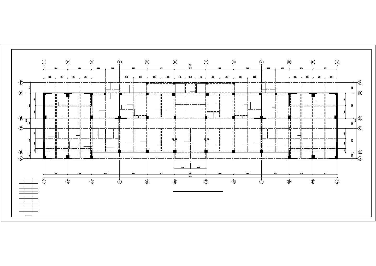 某公司综合楼结构施工设计图