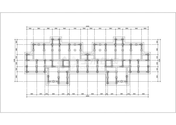 十七层剪力墙结构住宅楼结构施工图-图二