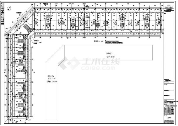 【江苏省】常州某商业楼建筑施工图-图一