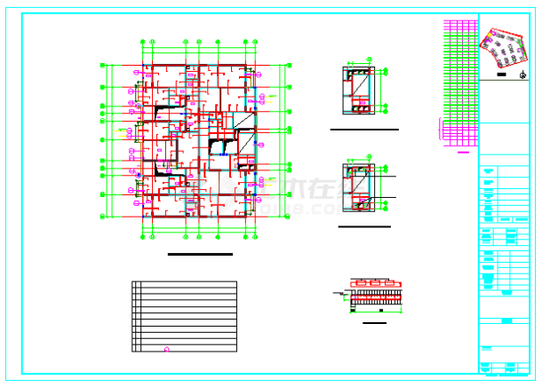 某33层剪力墙结构住宅楼结构设计施工图-图二