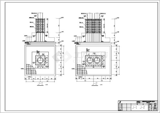 某公司及物流中心建设项目生产车间结构设计施工图-图一