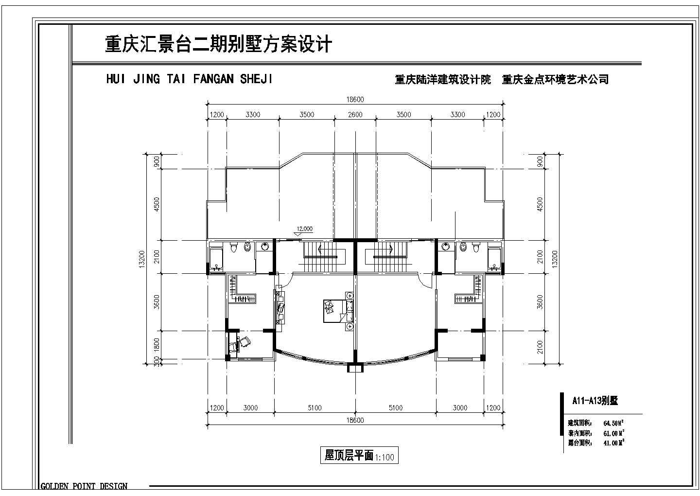 400平米大型住宅建筑设计图