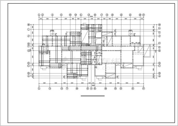 某17+1层剪力墙住宅结构设计图-图一