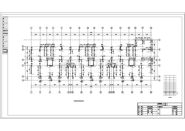 青岛某十一层剪力墙住宅结构设计图-图二