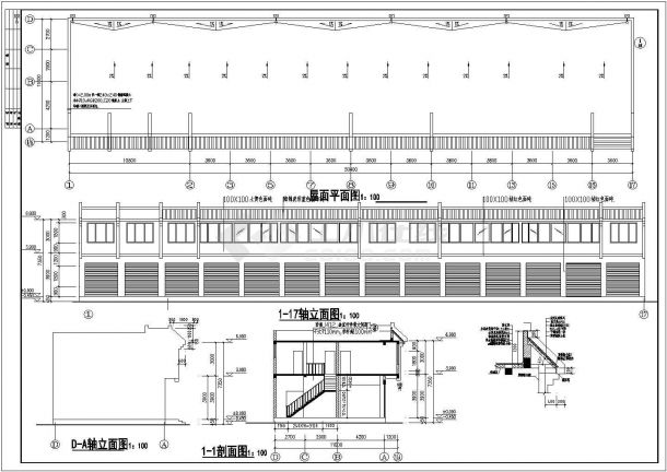 川西地区民居建筑CAD图-图二