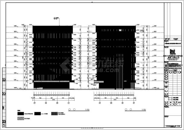 【滁州】某分公司通信综合楼建筑工程施工图-图二