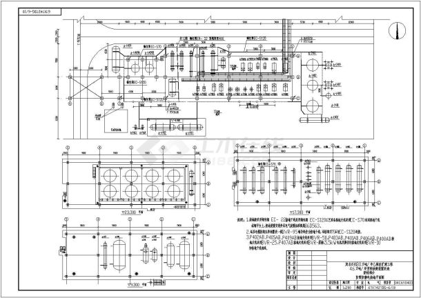 某地区工厂照明装置施工图-图一