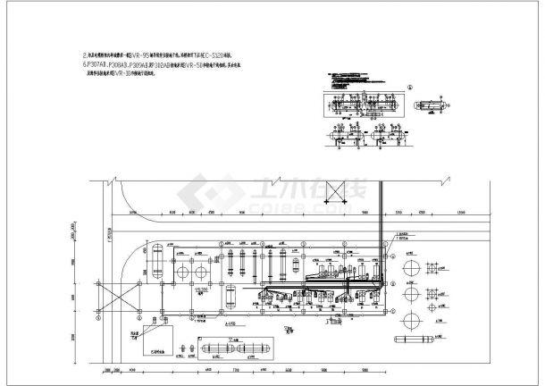 某地区工厂照明装置施工图-图二