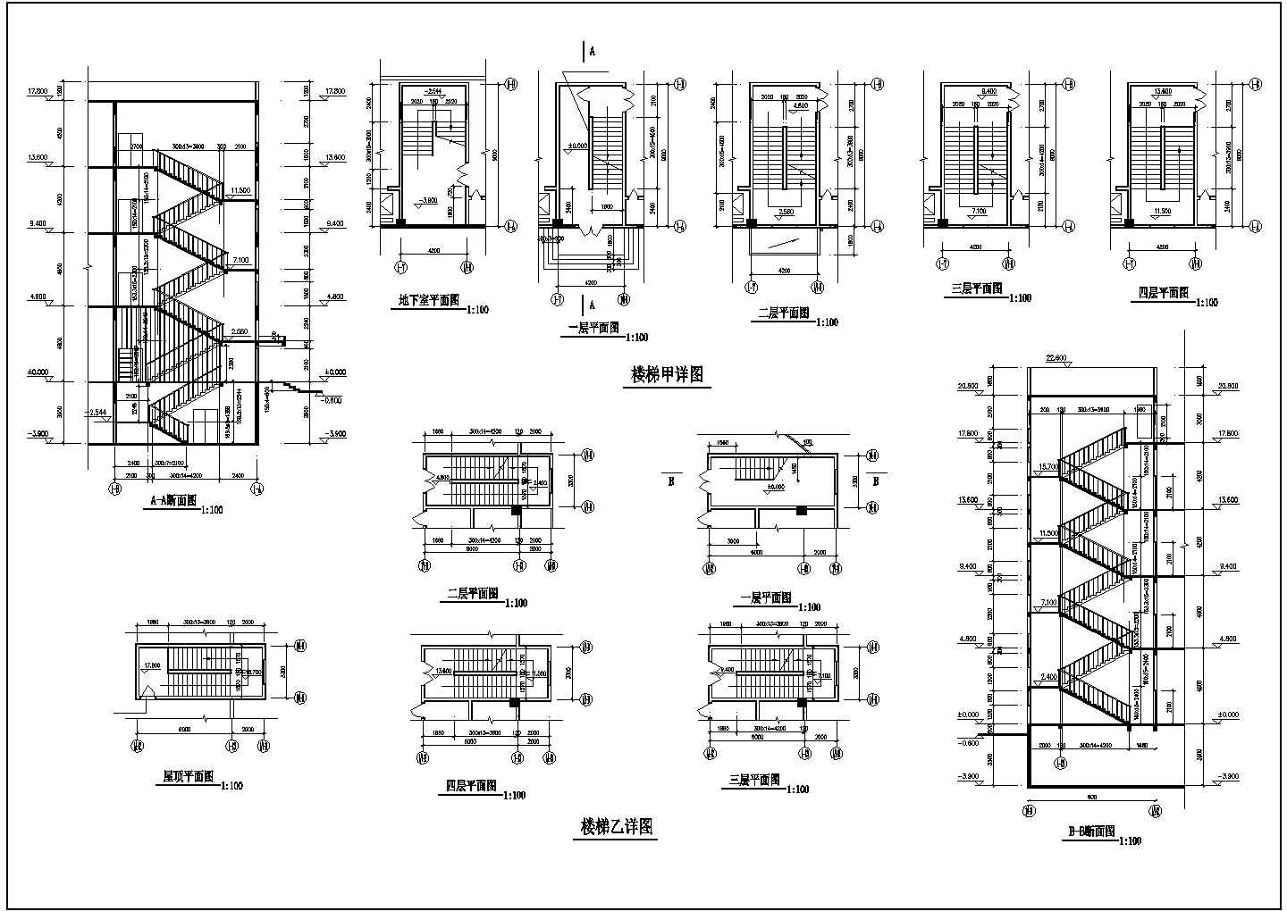 【云南】某地办公大楼建筑设计施工图纸