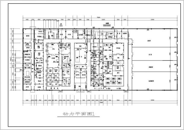 【江苏省】常州市厂房电气照明图纸-图二