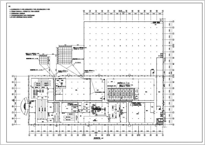 一套厂房电气cad施工图（共5张）_图1