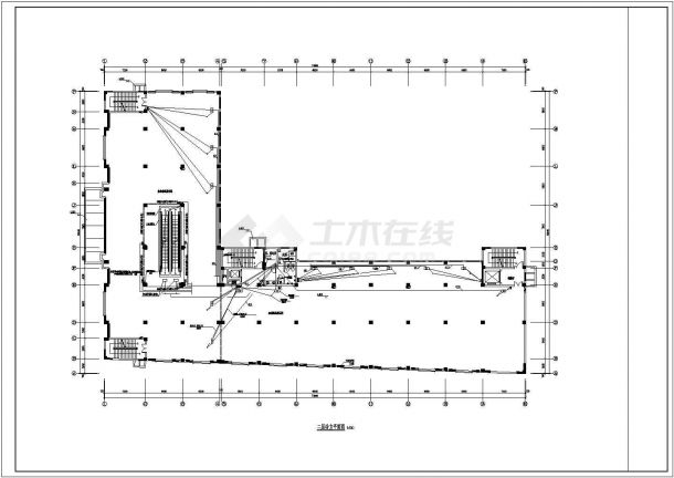 [安徽]六层大型家具商场电气施工图纸-图二