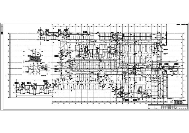 某地地库建筑设计施工图（共16张）-图二