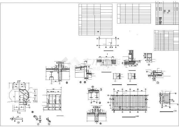 一套冷库建筑施工CAD图纸-图二