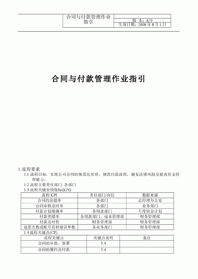 合同与付款管理作业指引_图1