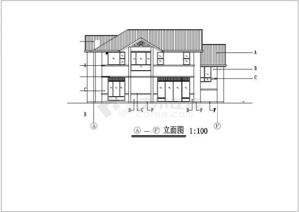 比较受欢迎的别墅建筑设计图（共8张）-图一