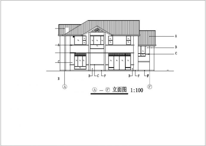 比较受欢迎的别墅建筑设计图（共8张）_图1