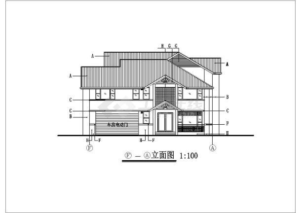 比较受欢迎的别墅建筑设计图（共8张）-图二