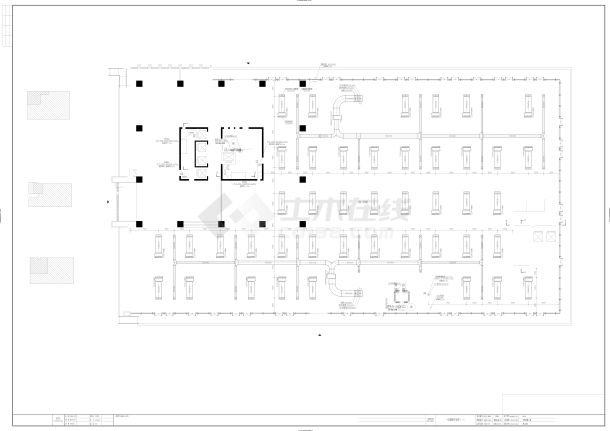 嘉隆大厦20层综合楼（商业公寓式办公）建筑结构水暖设计施工图-图一