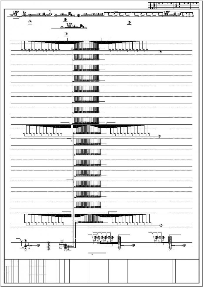 [福建]十八层一类综合楼给排水施工图纸_图1