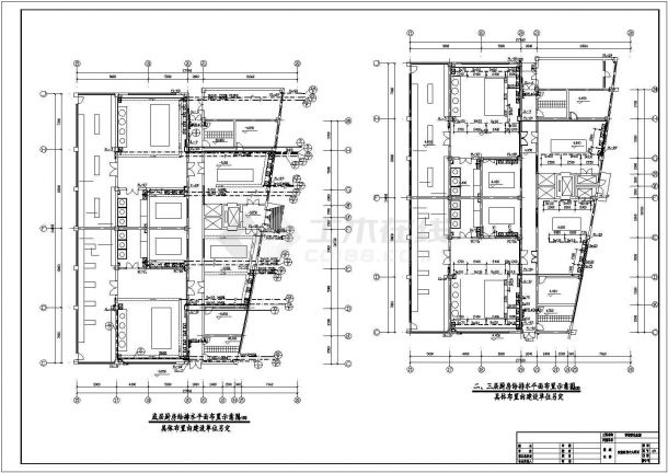 学校食堂建筑CAD给排水方案-图二