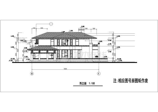 一套农民自建房建筑设计施工图-图一