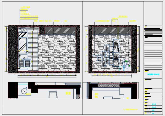 2016首发四室两厅欧式复古的室内装修施工图_图1