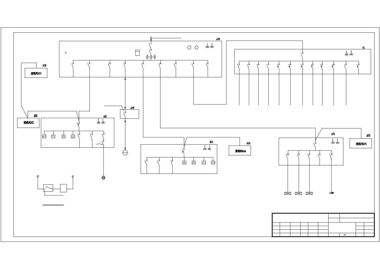 【江苏省】某研究院设备厂房强电设计图