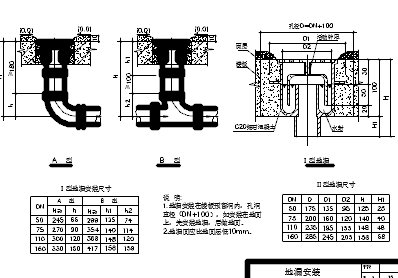 UPVC排水管标准图设计_图1