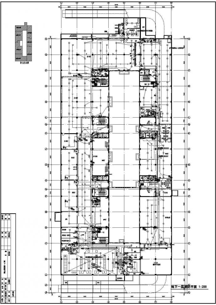 五层科研楼强电系统电气施工图纸_图1