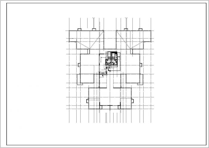 二十八层住宅楼电气施工图纸_图1