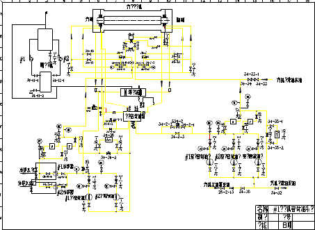 发电机、汽机系统设计图（实用型）-图一