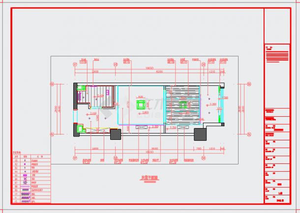 日式风格小清新迷你一居室公寓CAD施工图（含效果图）-图二