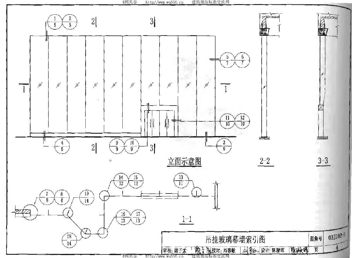 03j1033全玻幕墙图集