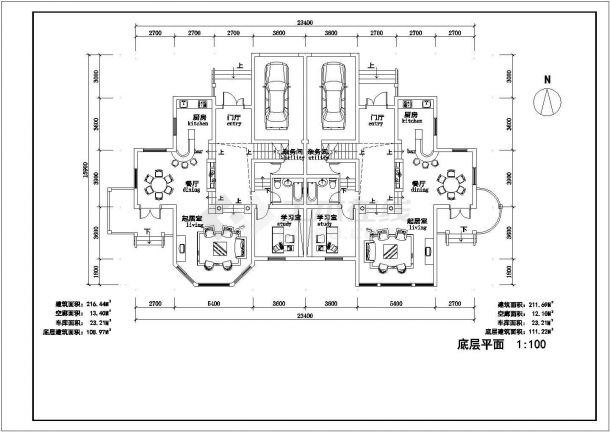 某地区别墅区别墅建施详图-图二