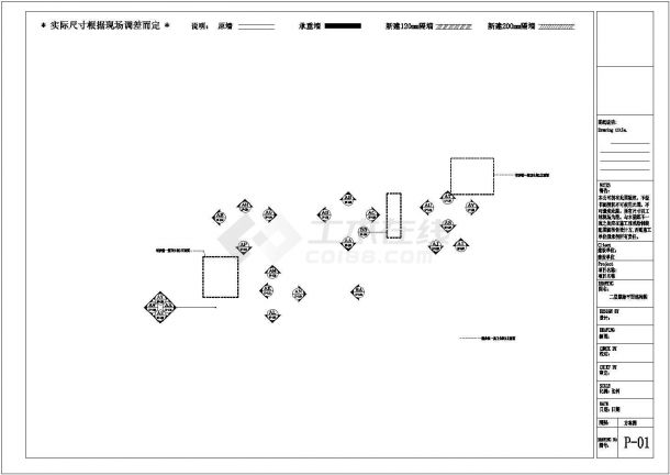 欧式三层大型豪华会所CAD施工图（含效果图）-图一