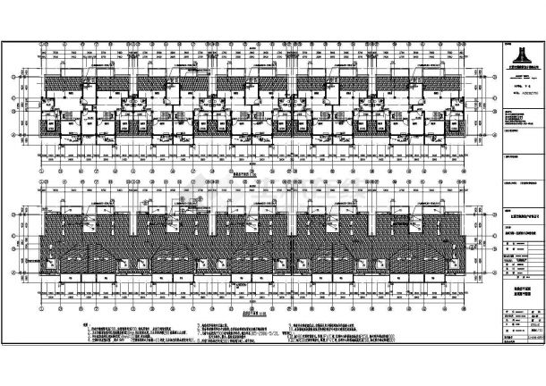 【江苏】多层框架结构坡屋顶带阁楼住宅建筑施工图-图二
