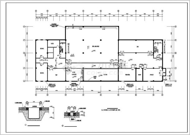 某地六层渡假中心建施图（全套）-图一