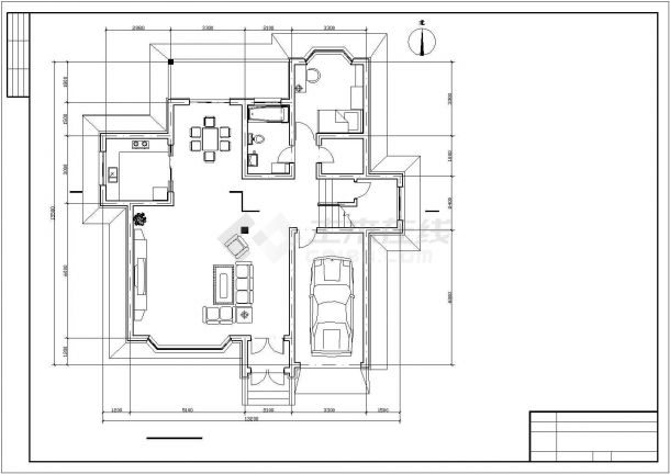【西双版纳】别墅建筑设计施工方案图纸-图一