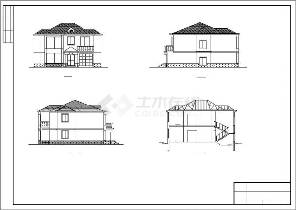 【西双版纳】别墅建筑设计施工方案图纸-图二