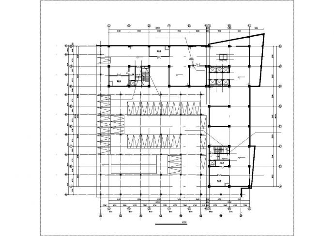 创业总部基地工程B3-01暖通设计图_图1