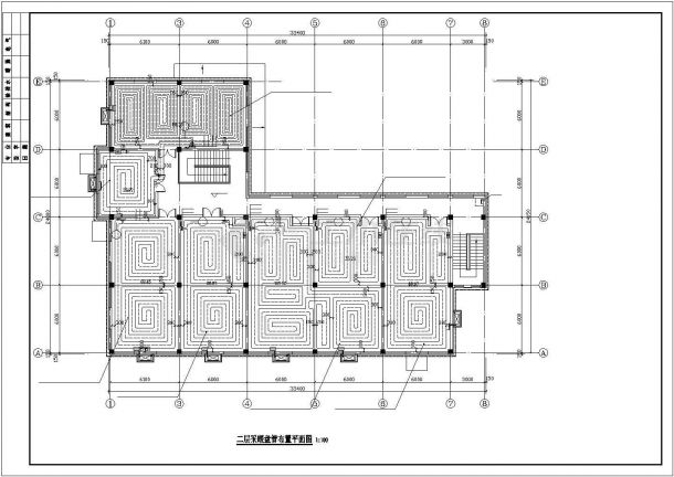 某住宅配套公建暖通图施工CAD参考图-图二