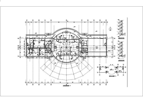 综合楼暖通设计CAD参考图-图二