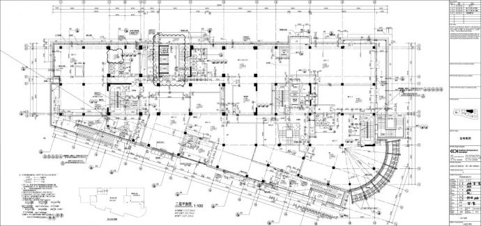 某城市多层综合体建筑设计图_图1