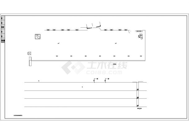 四川综合群体建筑给排水施工图-图一